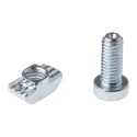 Bosch Rexroth M6 Angle Bracket Connecting Component for 30 mm Strut Profile Groove Size 8 mm 3842551601