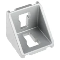 Bosch Rexroth Aluminium M8 Angle Bracket Connecting Component for Strut Profile 40 mm with Groove Size 10 mm 3842551603