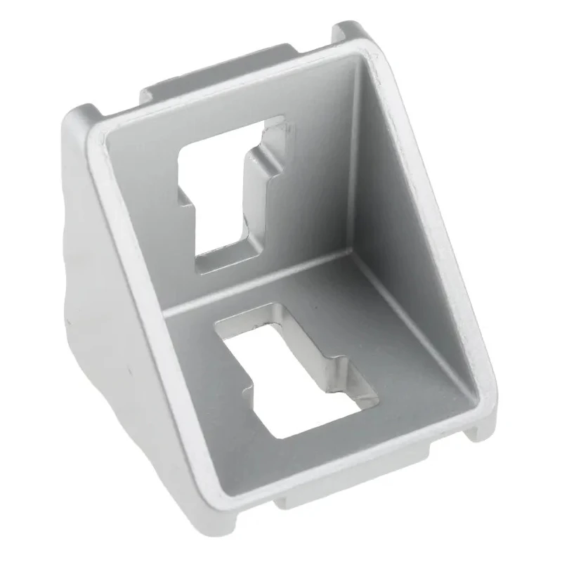 Bosch Rexroth Aluminium M8 Angle Bracket Connecting Component for Strut Profile 40 mm with Groove Size 10 mm 3842551603