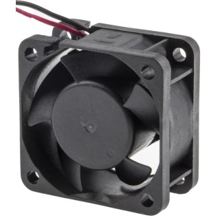 RS PRO Brushless Ball Bearing Axial Fan, 12V DC, 13.6 m³/h Air Flow, 1 W Power, 6900 RPM, 40 mm Frame, Square 541-4909