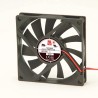 RS PRO Axial Fan, 12V DC, 51 m³/h Air Flow, 2.3 W Power Consumption, 180 mA Max Current, 3200 RPM, 80 mm Frame 541-5025