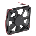 RS PRO Axial Fan, 12V DC, 51 m³/h Air Flow, 2.3 W Power Consumption, 180 mA Max Current, 3200 RPM, 80 mm Frame 541-5025