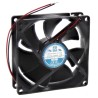 RS PRO High-Performance Brushless DC Axial Fan 12V DC 2W 150mA Max 74.8 m³/h Air Flow 92.5 mm Square Frame 541-5075