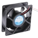 RS PRO Axial Fan 12V DC 3W 124 m³/h 1950 RPM Ball Bearing Square Frame 120 mm 541-5126