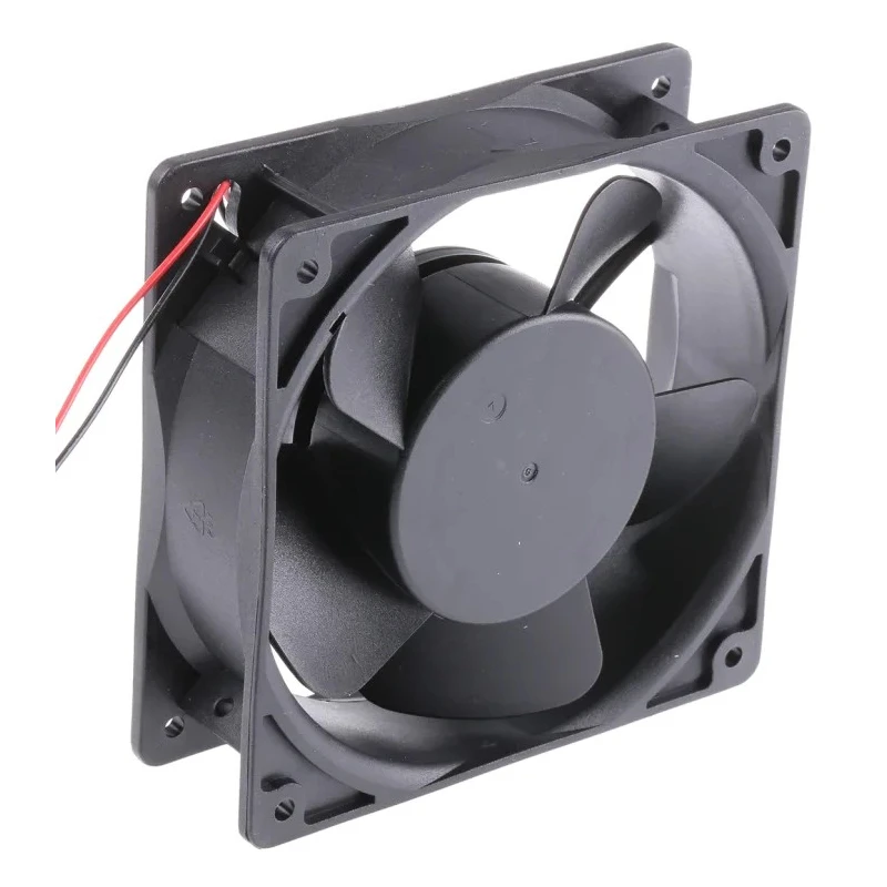 RS PRO Axial Fan 12V DC 3W 124 m³/h 1950 RPM Ball Bearing Square Frame 120 mm 541-5126