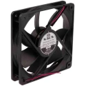 RS PRO 24V DC Brushless Axial Fan Ball Bearing 120mm x 120mm x 25mm 3W 140mA 1800rpm 122.3m³/h 541-5340