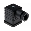 Hirschmann Solenoid Valve Connector 3+PE DIN 43650 A, 230V, 16A Current 935980321 RS GDM 3016 schwarz