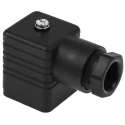 Hirschmann Solenoid Valve Connector 3+PE DIN 43650 A, 230V, 16A Current 935980321 RS GDM 3016 schwarz