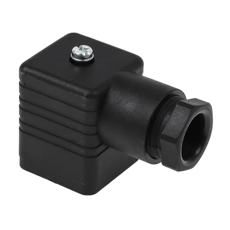 Hirschmann Solenoid Valve Connector 3+PE DIN 43650 A, 230V, 16A Current 935980321 RS GDM 3016 schwarz