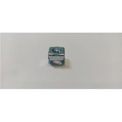 RS PRO Steel Metric Cage Nut M6 Zinc Plated Steel Spring Steel Cage 13.72mm Width 523-137