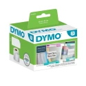 Dymo White Black Print Label Roll 57 mm Width 1000 Per Roll S0722540