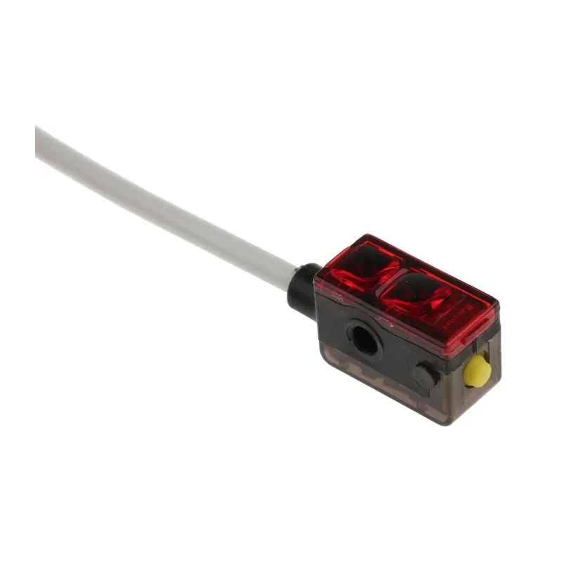 Baumer Diffuse Photoelectric Sensor, Block Sensor, Detection Range 10 mm to 60 mm, PNP Output, IP65 FHDK 07P6901/KS35A