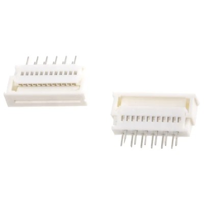 Molex 1.25 mm Pitch 12 Way Straight Female FPC Connector Through Hole Solder Termination 39-53-2125