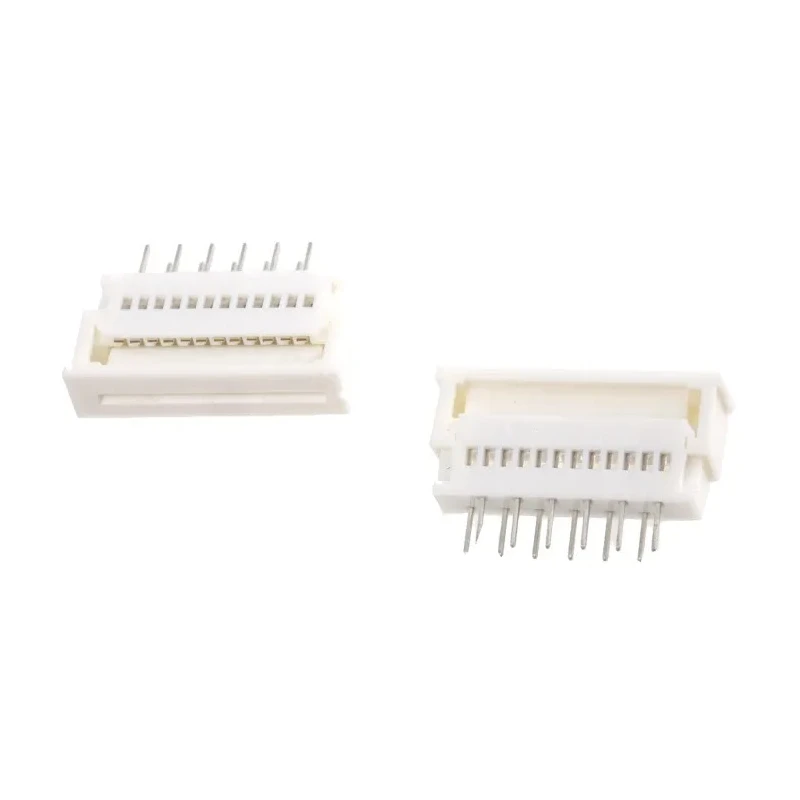 Molex 1.25 mm Pitch 12 Way Straight Female FPC Connector Through Hole Solder Termination 39-53-2125