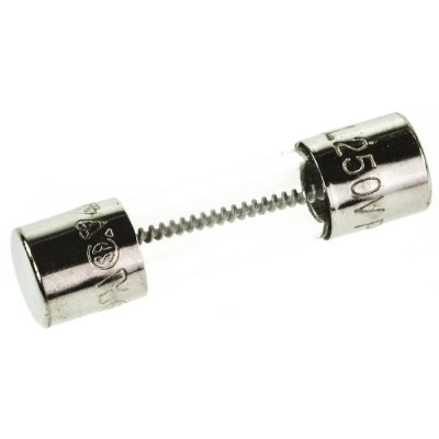 Littelfuse 3.15A T Glass Cartridge Fuse, 5 x 20 mm, 250V AC, Time Delay, Model 02133.15MXP