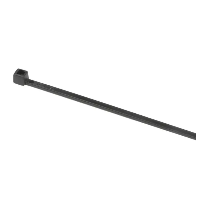 HellermannTyton Cable Tie Non-Releasable 200 mm x 3.4 mm Black Polyamide 66 118-04900 T30LOS-PA66HS-BK