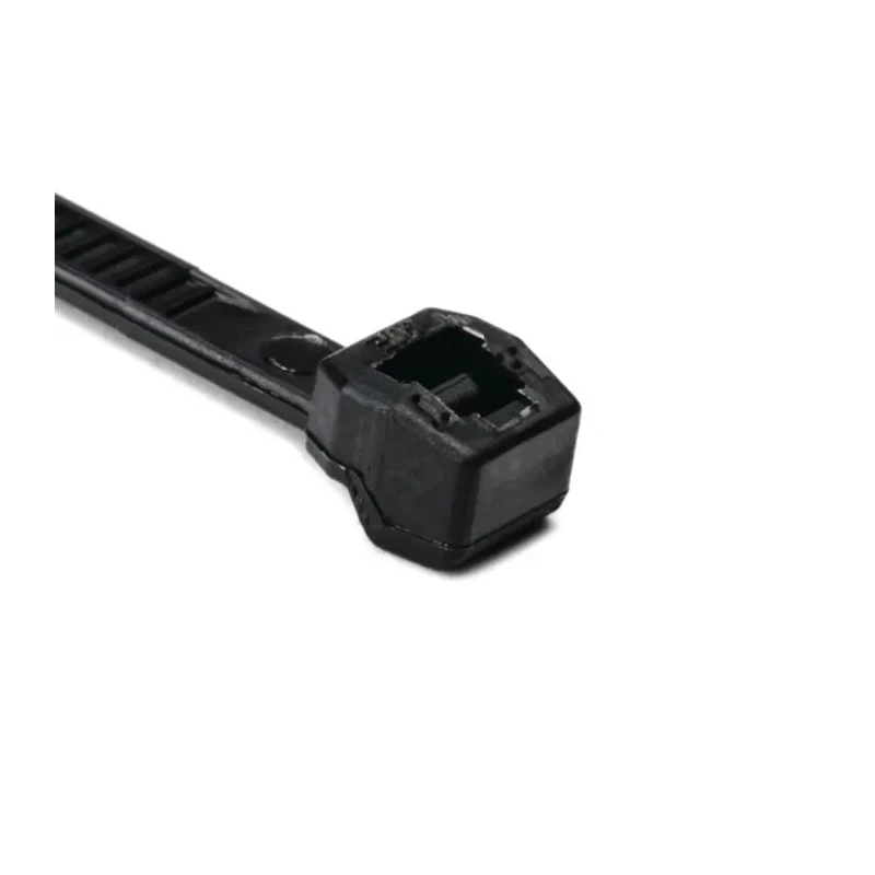 HellermannTyton Cable Tie Non-Releasable 200 mm x 3.4 mm Black Polyamide 66 118-04900 T30LOS-PA66HS-BK