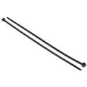 HellermannTyton Cable Tie Non-Releasable 200 mm x 3.4 mm Black Polyamide 66 118-04900 T30LOS-PA66HS-BK