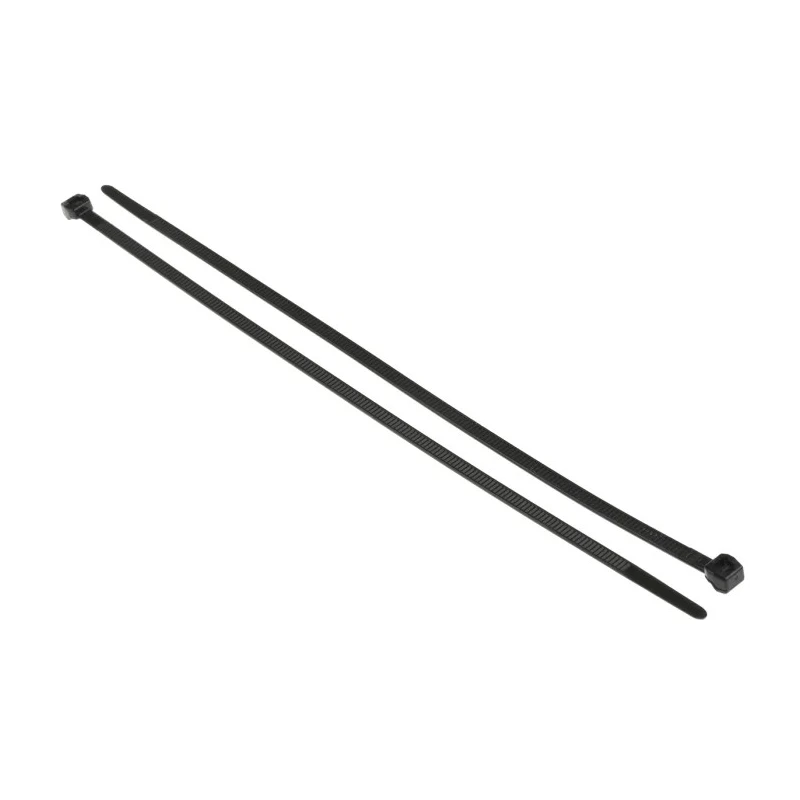 HellermannTyton Cable Tie Non-Releasable 200 mm x 3.4 mm Black Polyamide 66 118-04900 T30LOS-PA66HS-BK