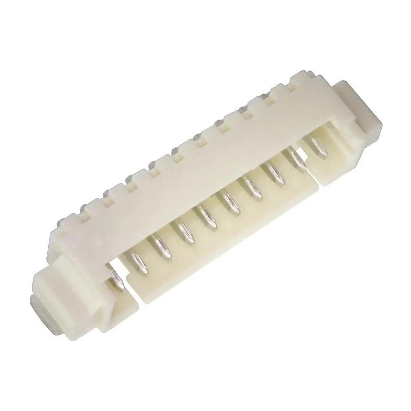 Molex PicoBlade Series Right Angle Surface PCB Header, 10 Contacts, 1.25 mm Pitch, Shrouded 53261-1071