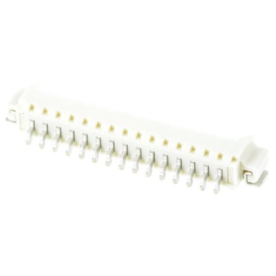 Molex PicoBlade Series Right Angle Surface Mount PCB Header, 1.25 mm Pitch, 15 Contacts, 1 Row, Shrouded 53261-1571