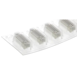 Molex 53398 Series Straight Surface PCB Header, 7 Contacts, 1.25 mm Pitch, 1 Row, Shrouded 53398-0771