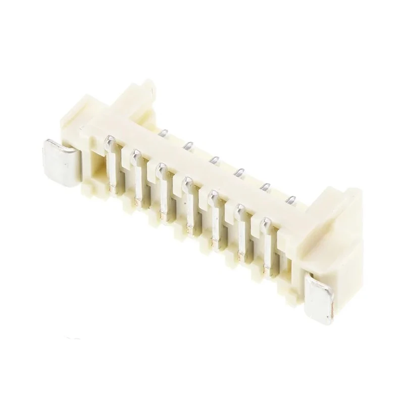 Molex 53398 Series Straight Surface PCB Header, 7 Contacts, 1.25 mm Pitch, 1 Row, Shrouded 53398-0771