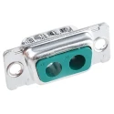 Amphenol Communications Solutions DW 2 Way Straight Cable D-Sub Connector with Mounting Hole DE2V2PA00LF