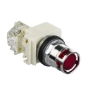 Schneider Electric Harmony 9001K Series Illuminated Push Button Switch, Spring Return, Panel Mount, 30 mm 9001K3L35LRRH13