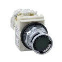 Schneider Electric Harmony 9001K Series Illuminated Push Button Switch, Spring Return, Panel Mount, 30 mm 9001K3L38LGGH13