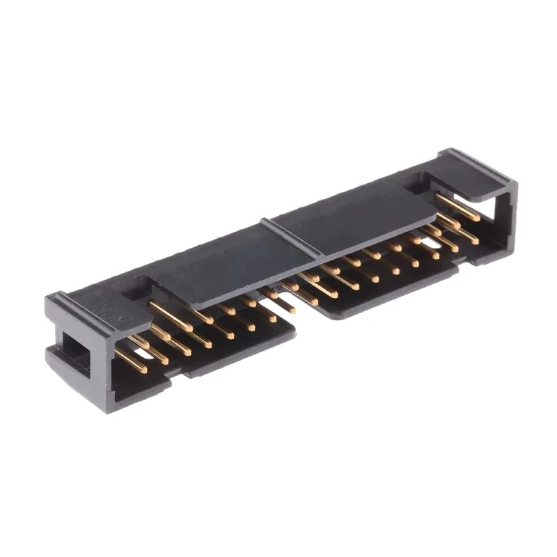 3M 2500 Series Straight Through Hole Shrouded PCB Header, 34 Contacts, 2.54 mm Pitch, 2 Row, Gold Plated N2534-6002RB