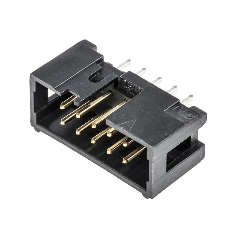3M 2500 Series Straight Through Hole Shrouded PCB Header, 10 Contacts, 2 Row, 2.54 mm Pitch N2510-6002RB