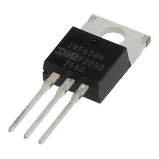 Infineon HEXFET N-Channel MOSFET, 9.3 A, 200 V, 82 W Power Dissipation, 3-Pin TO-220 IRF630NPBF