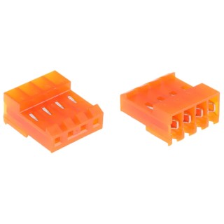 TE Connectivity 4-Way IDC Connector Female for Cable, 1 Row 3-640426-4