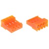 TE Connectivity 4-Way IDC Connector Female for Cable, 1 Row 3-640426-4