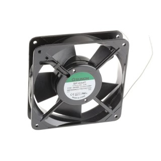 Sunon SP Series AC Ball Bearing Axial Fan 115V AC, 11.5W, 110mA, 92 m³/h Airflow, 120 x 120 x 25 mm SP103AT/1122LBL.GN