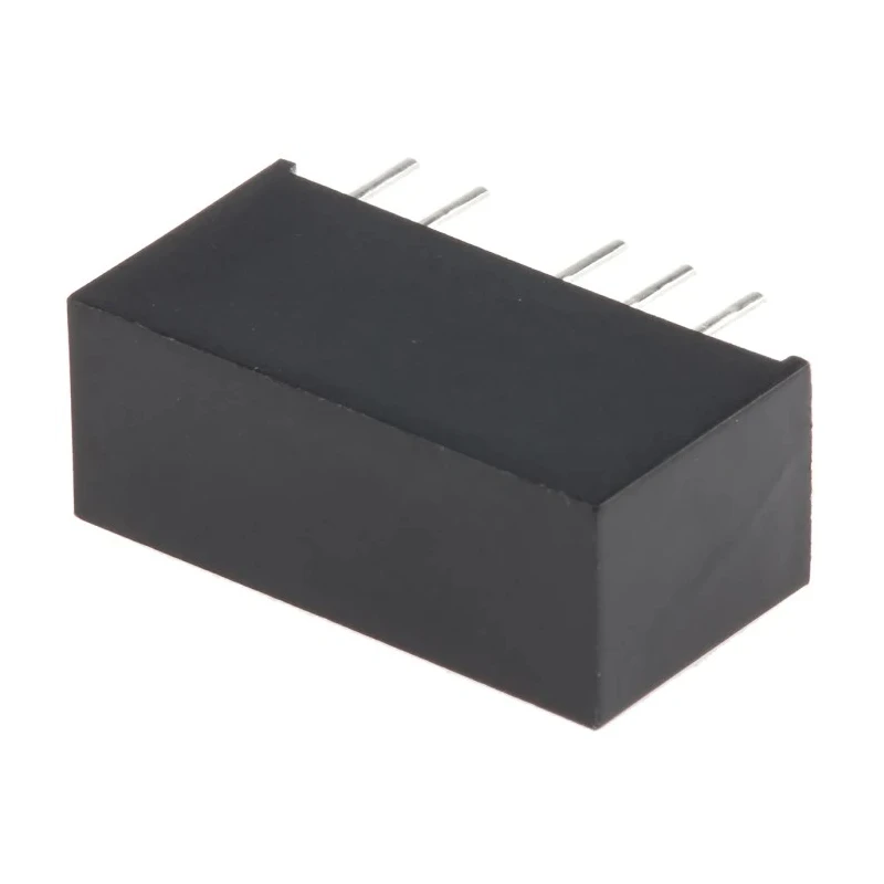 Murata Power Solutions NMH Series 2W SIP Dual Output Unregulated Isolated DC-DC Converter 12V dc, -12 V dc, 83 mA NMH0512SC