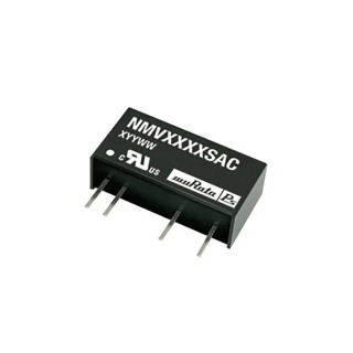 Murata Power Solutions NMV SIP7 Through Hole 1W DC/DC Converter 5V Output 4.5-5.5V Input NMV0505SAC