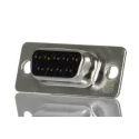RS PRO 9 Way Straight 2.77 mm Pitch Panel Mount D-Sub Connector with 3.05 mm Through Hole Female 544-3755