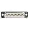RS PRO 25 Way Straight 2.77 mm Pitch Panel Mount D-Sub Connector with 3.05 mm Through Hole Female 544-3828