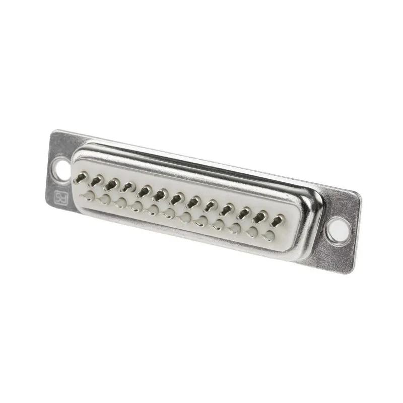 RS PRO 25 Way Straight 2.77 mm Pitch Panel Mount D-Sub Connector with 3.05 mm Through Hole Female 544-3828