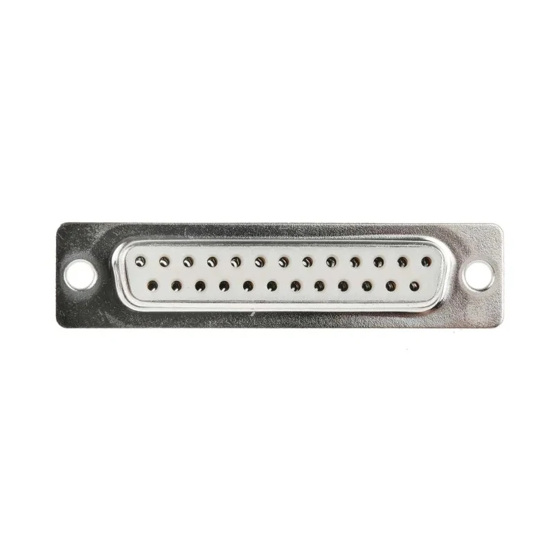 RS PRO 25 Way Straight 2.77 mm Pitch Panel Mount D-Sub Connector with 3.05 mm Through Hole Female 544-3828
