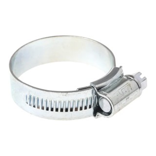 HI-GRIP Steel Slotted Hex Worm Drive Hose Clip 30-40 mm Zinc Plated HGZ40BP