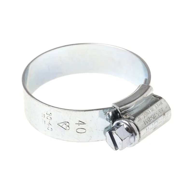 HI-GRIP Steel Slotted Hex Worm Drive Hose Clip 30-40 mm Zinc Plated HGZ40BP
