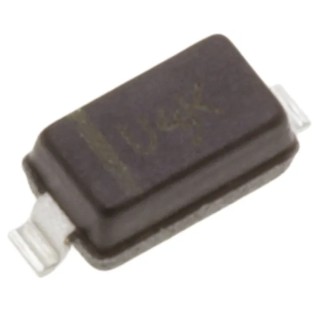 onsemi 1.51 V Zener Diode, Single 500 mW Power Dissipation, 5% Voltage Tolerance, Surface Mount SOD-123 Package MMSZ5V1T1G