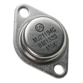 onsemi NPN Power Transistor, 16 A, 250 V, 3-Pin TO-204, 250 W Maximum Power Dissipation MJ21194G