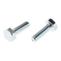 RS PRO Bright Zinc Steel Hex Bolt M4 x 12 mm Grade 8.8 DIN 933 525-795