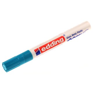 Edding Blue 4 mm Paint Marker Pen for Plastic, Glass, Metal, Wood 750-010