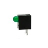 Dialight Green Right Angle PCB LED Indicator 5 mm T-1 3/4, 1 LED, 7.5 V, Single Colour 551-0607F
