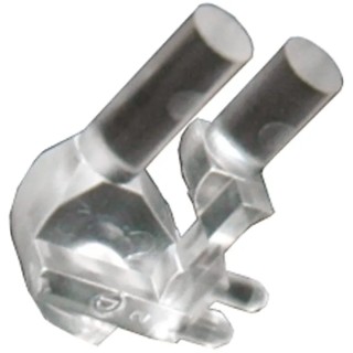 Dialight PCB 2-Way Right Angle Rigid LED Light Pipe Clear 3.5 mm 515-1094F